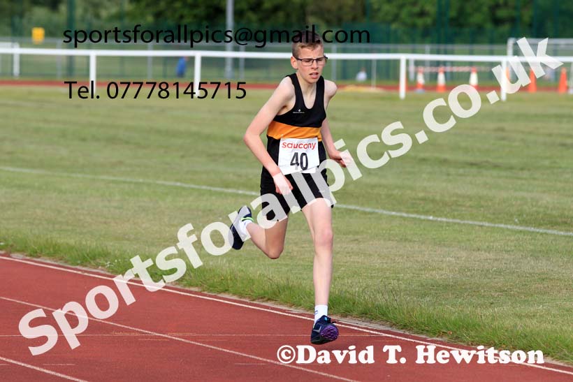The 1500 metres, 2022 BMC Chester le Street. Photo: David T. Hewitson/Sports for All Pics